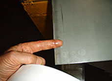hands-on inspection of manufacturing site